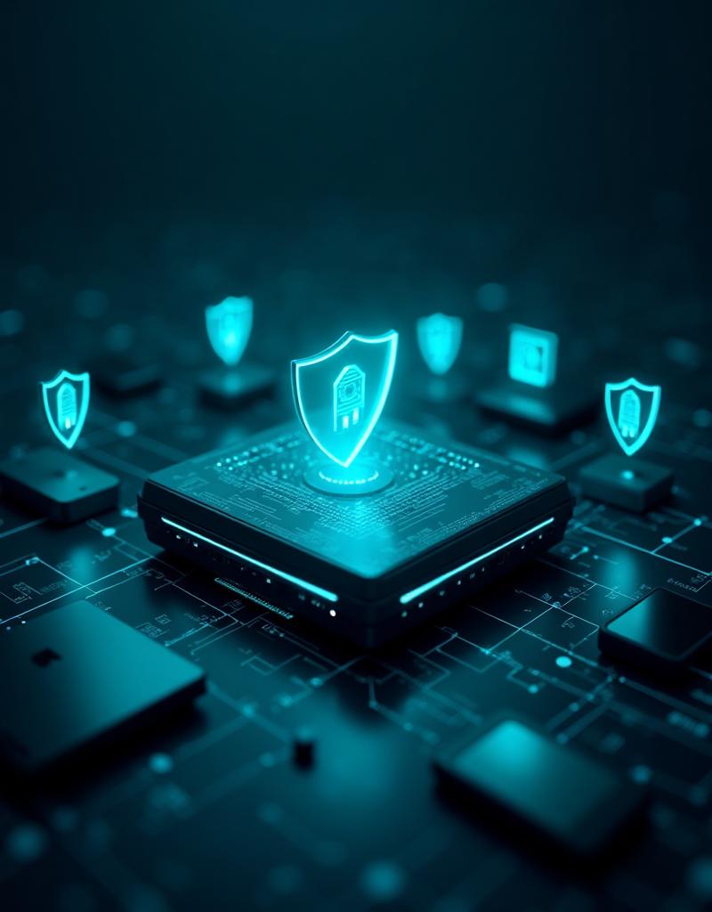 Secure network infrastructure with protection